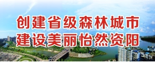 用力操浪逼创建省级森林城市 建设美丽怡然资阳